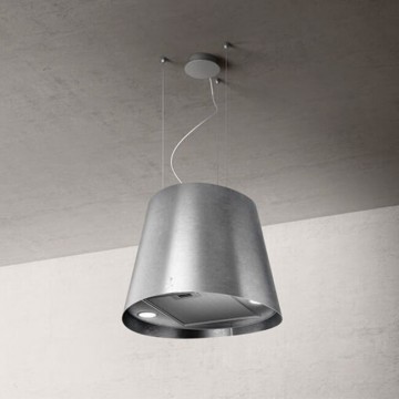 Elica PRF0147730 Juno Urban ZINC/F/50 Απορροφητήρας Νησίδα Ανακύκλωσης 50cm Inox